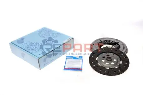 Фото 1 — Комплект зчеплення VW T4 2.5TDI (mot.ACV) (75kw) (d=219mm) BLUE PRINT (ADV183032) Фото Комплект зчеплення VW T4 2.5TDI (mot.ACV) (75kw) (d=219mm) BLUE PRINT (ADV183032) зображення 1