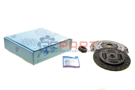 Комплект зчеплення VW Caddy 1.9TDI 04-10/Passat 1.6TDI/1.9TDI 05-10 (+вижимний) BLUE PRINT ADV183060 Купити в Україні