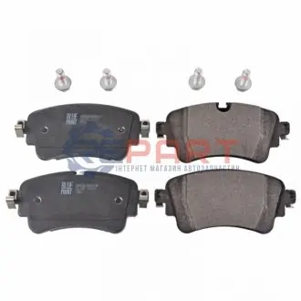 Комплект гальмівних колодок задн, AUDI 80 B4, A4 ALLROAD B9, A4 B9, A5, A6 ALLROAD C8, A6 C8, A7, A8 D5, Q5, Q7 VW TOUAREG 1.4-4.0H 03.94 BLUE PRINT ADV184259 Купити в Україні