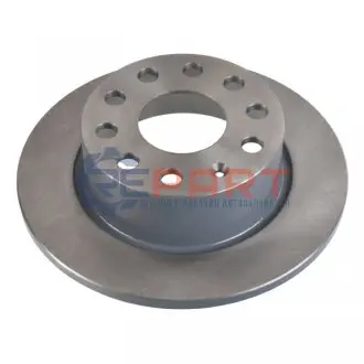 Фото Диск гальмівний (задній) Skoda Octavia III 15- (253x10) (з покриттям) (повний) BLUE PRINT (ADV1843109) зображення 1