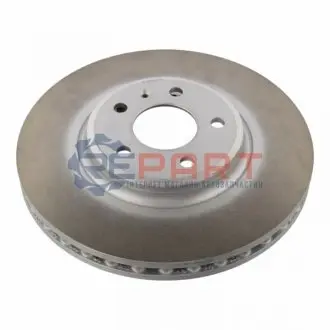 Фото Диск гальмівний (передній) Audi A4/A5/Q5 07-17 (320x30) (з покриттям) (вентильований) BLUE PRINT (ADV184312) зображення 1