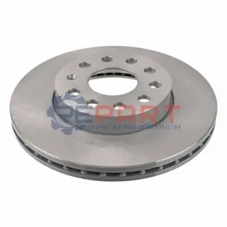 Диск гальмівний передн Лів/Прав AUDI A3 SEAT LEON, LEON SC, LEON ST SKODA OCTAVIA III VW GOLF ALLTRACK VII, GOLF SPORTSVAN VII, GOLF VII 1.0-2.0D 08.12-03.21 BLUE PRINT ADV184377 Купити в Україні