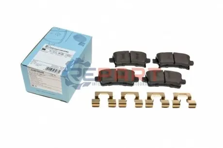 Комплект гальмівних колодок задн, BUICK LA CROSSE CADILLAC XTS CHEVROLET MALIBU OPEL INSIGNIA A, INSIGNIA A COUNTRY SAAB 9-5 1.4-3.6 07.08 BLUE PRINT ADW194206 Купити в Україні
