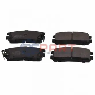 Комплект гальмівних колодок задн, ISUZU D-MAX I, TROOPER II, TROOPER III OPEL FRONTERA A, FRONTERA A SPORT, FRONTERA B, MONTEREY A, MONTEREY B 2.0-3.5 08.91-06.12 BLUE PRINT ADZ94216 Купити в Україні