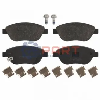 Комплект гальмівних колодок передн, FIAT 500L OPEL CORSA D 0.9-1.6D 07.06 BLUE PRINT ADZ94234 Купити в Україні
