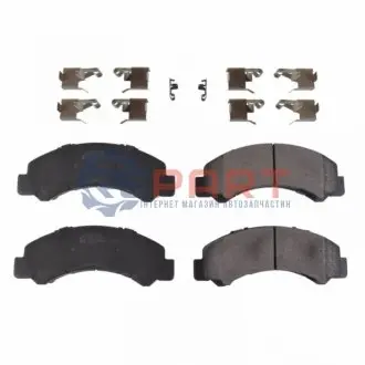 Комплект гальмівних колодок передн ISUZU N (5TH GENERATION), N (6TH GENERATION) TOYOTA DYNA 4HE1-TC-N04C-UP 10.92 BLUE PRINT ADZ94236