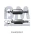 Сажевый фильтр VOLVO S60 I, V70 II 2.4D 01.01-04.10 BM CATALYSTS (BM11079) изображение 1