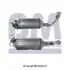 Сажовий фільтр NISSAN PRIMASTAR OPEL VIVARO A RENAULT TRAFIC II 2.5D 08.06 BM CATALYSTS (BM11108) зображення 1
