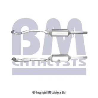 Сажовий фільтр OPEL ASTRA H, ASTRA H CLASSIC, ASTRA H GTC, ZAFIRA B 1.7D 02.07 BM CATALYSTS BM11154H
