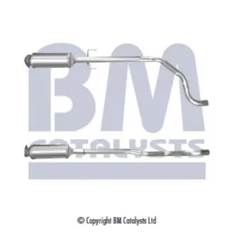 Сажевый частичный фильтр, система выхлопа ОГ BM CATALYSTS BM11169