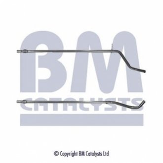 Труба вихлопного газу BM CATALYSTS BM50125