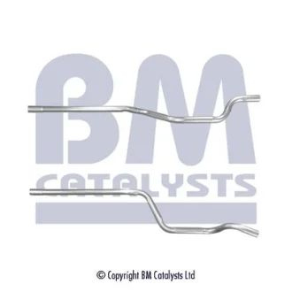 Вихлопна труба задн OPEL MERIVA A 1.7D 09.03-05.10 BM CATALYSTS BM50153