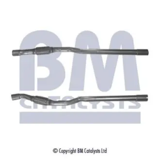 Вихлопна труба середн (довжина:1300мм) OPEL ASTRA H, ASTRA H GTC 1.3D 04.05-10.10 BM CATALYSTS BM50160