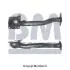 Вихлопна труба передн SUZUKI IGNIS II, WAGON R+ 1.3/1.5 09.03 BM CATALYSTS (BM50173) зображення 1