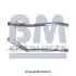Вихлопна труба середн VW MULTIVAN T5, TRANSPORTER T5 2.5D 04.03-11.09 BM CATALYSTS (BM50226) зображення 1