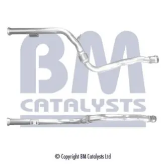 Выхлопная труба средн MERCEDES C (C204), C T-MODEL (S204), C (W204), CLS (C218), CLS SHOOTING BRAKE (X218), E (A207), E (C207), E T-MODEL (S212), E (W212) 2.2D 08.08- BM CATALYSTS BM50439