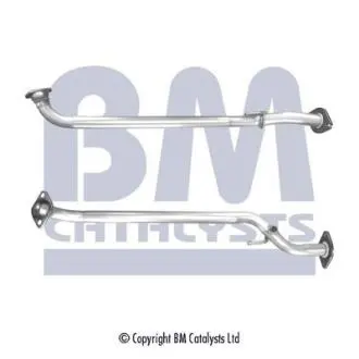 Вихлопна труба передн NISSAN ALMERA TINO 1.8 12.02-02.06 BM CATALYSTS BM50445