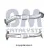 Вихлопна труба передн KIA RIO III 1.2/1.25/1.25LPG 06.11-12.17 BM CATALYSTS (BM50632) зображення 1