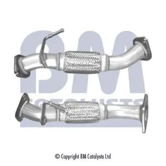 Выхлопная труба передн HYUNDAI IX20 KIA VENGA 1.4D/1.6D 02.10-07.19 BM CATALYSTS BM50672