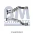 Вихлопна труба передн AUDI A4 B5 VW PASSAT B5 1.6/1.8 11.94-09.01 BM CATALYSTS (BM70152) зображення 1