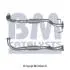 Вихлопна труба передн MITSUBISHI COLT V 1.6 05.96-09.00 BM CATALYSTS (BM70364) зображення 1
