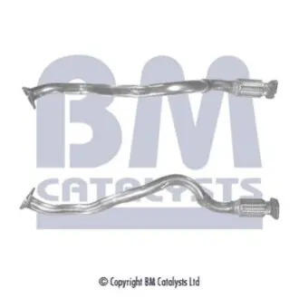 Вихлопна труба передн ALFA ROMEO 147, 156, GT, GTV, SPIDER 2.5/3.0/3.2 09.94-09.10 BM CATALYSTS BM70446