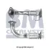 Вихлопна труба передн (довжина:500мм) HONDA ACCORD VII 2.0 02.03-05.08 BM CATALYSTS (BM70570) зображення 1