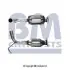 Каталізатор EURO 2 VW CALIFORNIA T4 CAMPER, TRANSPORTER T4 1.9D 10.92-04.03 BM CATALYSTS (BM80068H) зображення 1