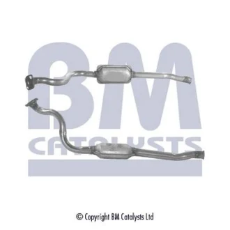Каталізатор EURO 2 CITROEN JUMPY I FIAT SCUDO PEUGEOT EXPERT 1.9D 04.98-12.06 BM CATALYSTS BM80073H