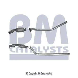 Каталізатор EURO 3 AUDI A6 C5 SKODA SUPERB I VW PASSAT B5, PASSAT B5.5 1.9D 02.00-03.08 BM CATALYSTS BM80116H