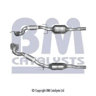 Каталізатор EURO 4 SEAT CORDOBA, IBIZA III SKODA FABIA I, FABIA I PRAKTIK, FABIA II, ROOMSTER, ROOMSTER PRAKTIK VW POLO IV 1.4D 10.01-03.10 BM CATALYSTS BM80383H