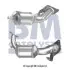 Каталізатор EURO 4 TOYOTA YARIS 1.4D 08.05-12.12 BM CATALYSTS (BM80560H) зображення 1