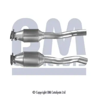Каталізатор EURO 2 AUDI 80 B3, 80 B4, CABRIOLET B3, COUPE B3 1.6/1.8/2.0 06.86 BM CATALYSTS BM90065H