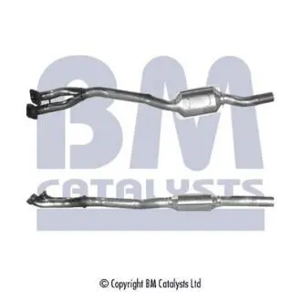 Каталізатор EURO 2 BMW 5 (E39), 7 (E38) 3.0-4.4 03.94-12.03 BM CATALYSTS BM90194H