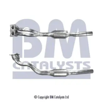 Каталізатор EURO 3/EURO 4 AUDI A3 SEAT LEON, TOLEDO II SKODA OCTAVIA I VW BORA, BORA I, GOLF IV, NEW BEETLE 1.8/2.0 09.96-12.13 BM CATALYSTS BM90734H