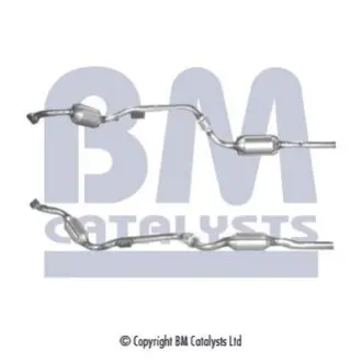 Каталізатор EURO 3 MERCEDES E T-MODEL (S210), E (W210) 2.4-4.3 12.96-03.03 BM CATALYSTS BM90760H