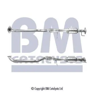 Каталізатор EURO 3 LAND ROVER FREELANDER I 1.8 02.98-10.06 BM CATALYSTS BM90774H