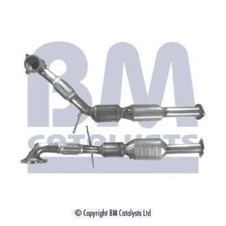 Каталізатор EURO 3 VOLVO S60 I, S80 I, V70 II 2.0/2.3/2.4 11.99-04.10 BM CATALYSTS BM90808H