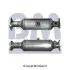 Каталізатор EURO 3 HONDA HR-V 1.6 03.99 BM CATALYSTS (BM91011H) зображення 1