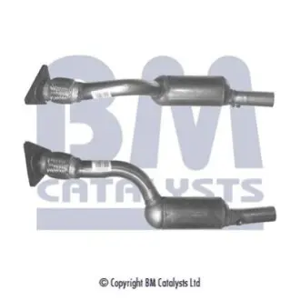 Каталізатор EURO 4 RENAULT GRAND SCENIC II, MEGANE II, SCENIC II 1.4/1.6/2.0 11.02 BM CATALYSTS BM91255H