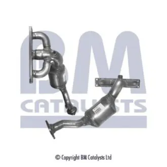 Каталізатор EURO 3 BMW 5 (E39), 5 (E60), 5 (E61), 7 (E65, E66, E67), X5 (E53) 2.2/2.5/3.0 04.00-12.10 BM CATALYSTS BM91351H