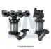 Каталізатор EURO 4 FORD FIESTA V, FUSION 1.3 11.01-08.08 BM CATALYSTS (BM91415H) зображення 1