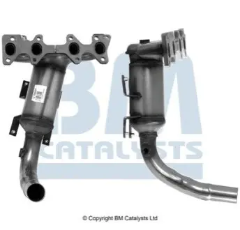 Каталізатор EURO 4 FIAT 500, 500 C FORD KA 1.2 07.07 BM CATALYSTS BM91569H
