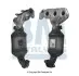 Каталізатор EURO 5/EURO 6 NISSAN PIXO OPEL AGILA B SUZUKI ALTO VII, CELERIO, SPLASH 1.0/1.0LPG 01.08 BM CATALYSTS (BM91715H) зображення 1