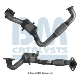 Каталізатор EURO 6 FORD C-MAX II, FOCUS III, GRAND C-MAX, MONDEO V, TOURNEO CONNECT V408 NADWOZIE WIELKO, TRANSIT CONNECT V408 1.0 02.12 BM CATALYSTS BM91752H