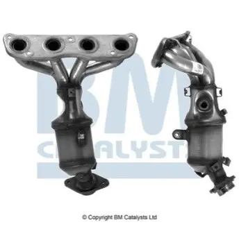 Каталізатор EURO 5 NISSAN QASHQAI +2, QASHQAI I, X-TRAIL II 2.0 02.07-07.14 BM CATALYSTS BM91827H
