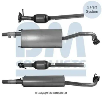 Каталізатор EURO 4 LEXUS RX 3.0 05.03-12.08 BM CATALYSTS BM91875H