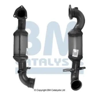 Каталізатор вихлопної системи Citroen C4/C5/Peugeot 207/208/3008/308/5008/508 1.6 THP 09 BM CATALYSTS BM91925H Купити в Україні