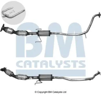 Каталізатор EURO 5 TOYOTA PRIUS 1.8H 06.08-06.16 BM CATALYSTS BM91975H