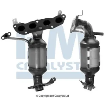 Каталізатор EURO 5 DAIHATSU CHARADE VIII SUBARU TREZIA TOYOTA AURIS, COROLLA, URBAN CRUISER, VERSO S, YARIS 1.3/1.33 11.08 BM CATALYSTS BM91976H